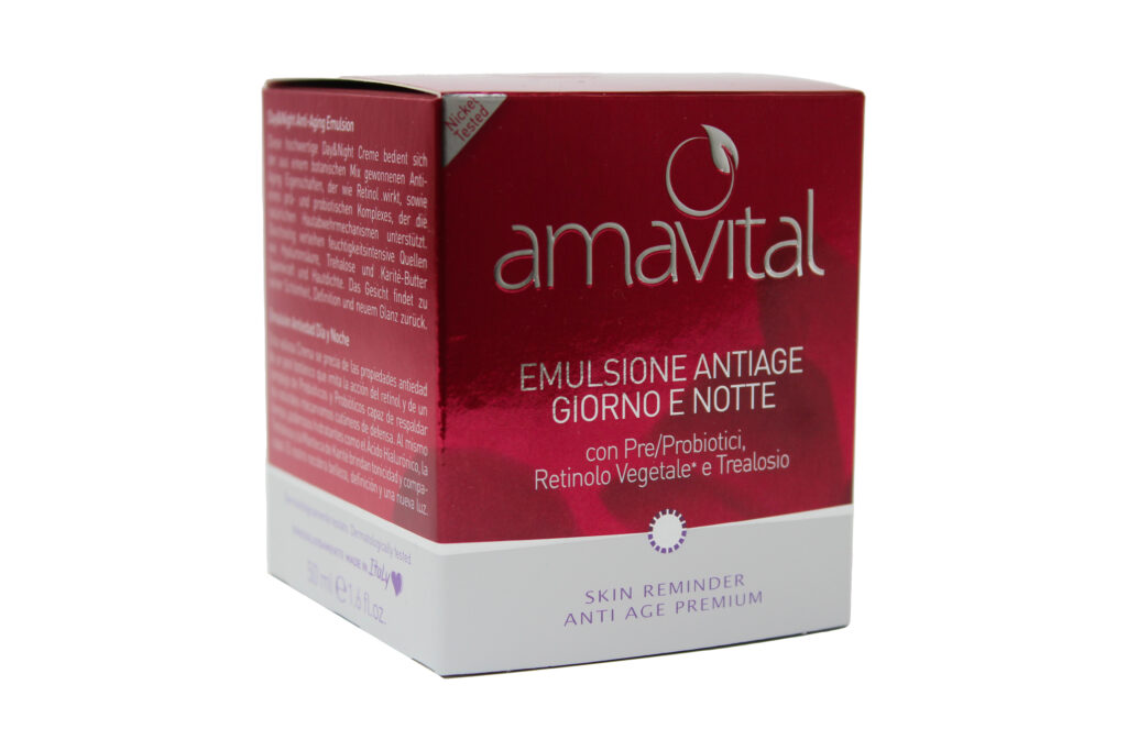 Emulsione Antiage Giorno E Notte Skin Reminder Anti Age Premium Amavital Da 50 Ml 4521